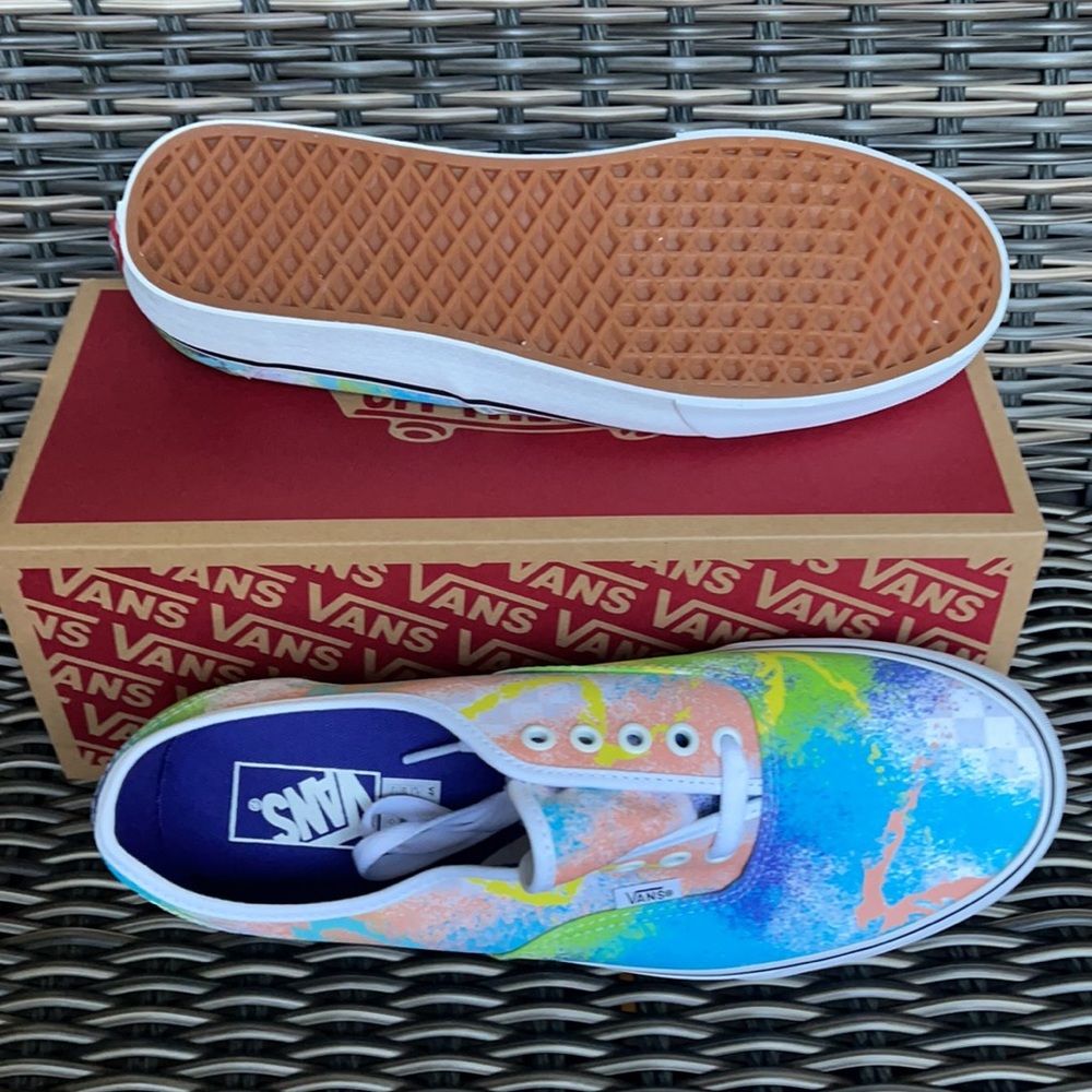 Vans Authentic Retro Mart Multi/True White MENS - Picture 5 of 16